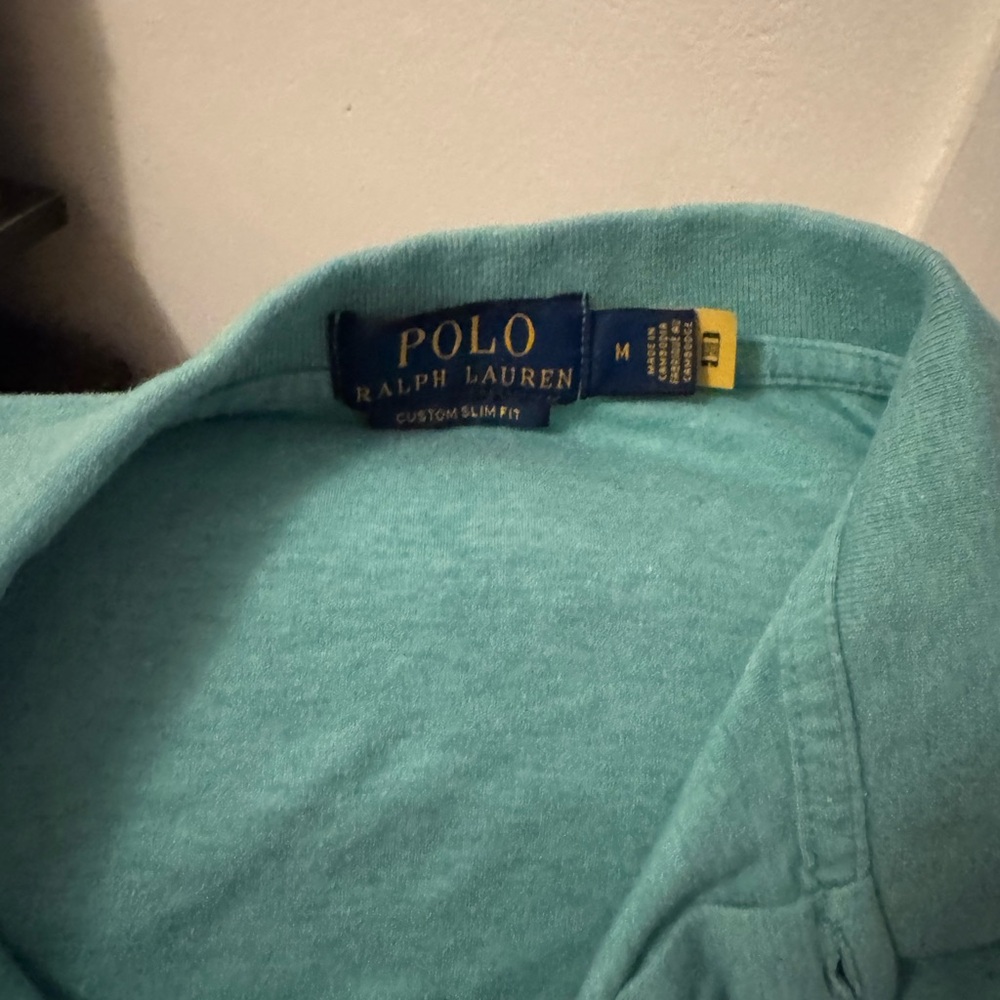 Mens Polo Shirt - Medium Slim Fit - Picture 2 of 2